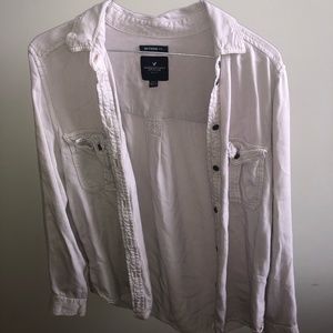 Boyfriend fit American eagle button-down
